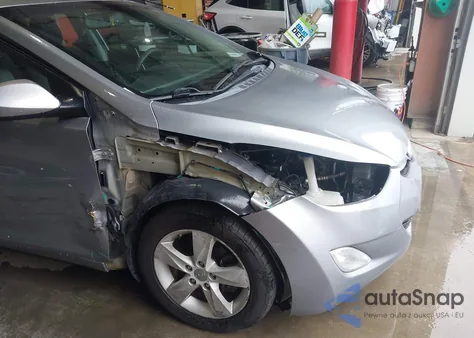 2013 Hyundai Elantra Gls из США, поврежденный, VIN KMHDH4AE1DU760590